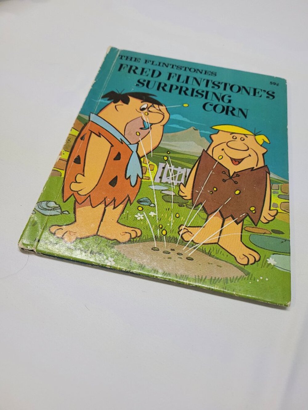The Flintstones: Fred Flintstone’s Surprising Corn Vintage Children’s Paperback